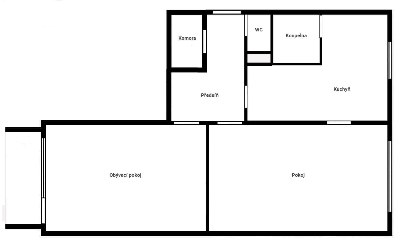 Predaj bytu 2-izbový 64 m², Soukenická, Liberec, Liberecký kraj Predaj bytu 2-izbový 64 m², Soukenická, Liberec, Liberecký kraj