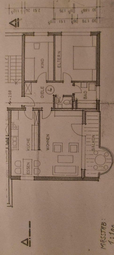 Prenájom bytu 3-izbový 90 m², Lange Str. 10, Pforzheim, Bádensko-Wurttembersko Prenájom bytu 3-izbový 90 m², Lange Str. 10, Pforzheim, Bádensko-Wurttembersko
