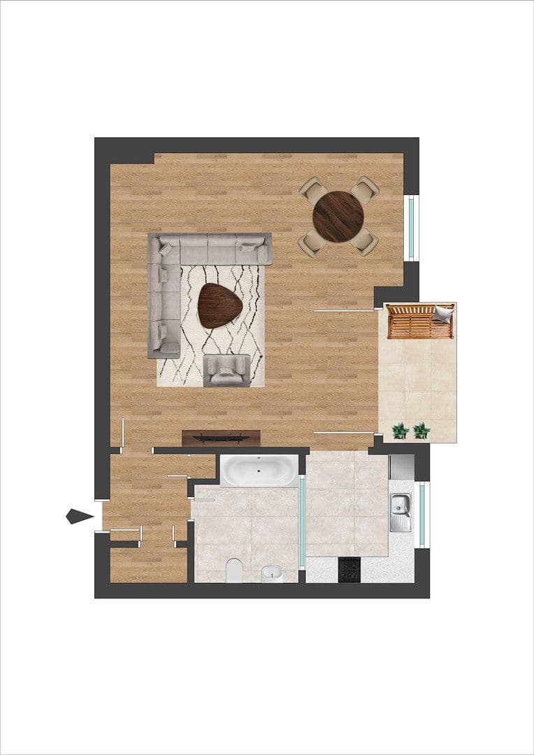 Predaj bytu 1-izbový 36 m², Marienfelder Chaussee 17, Berlin, Berlín Predaj bytu 1-izbový 36 m², Marienfelder Chaussee 17, Berlin, Berlín