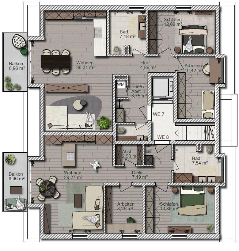 Predaj bytu 2-izbový 58 m², Heuglinstr. 32, München, Bavorsko Predaj bytu 2-izbový 58 m², Heuglinstr. 32, München, Bavorsko