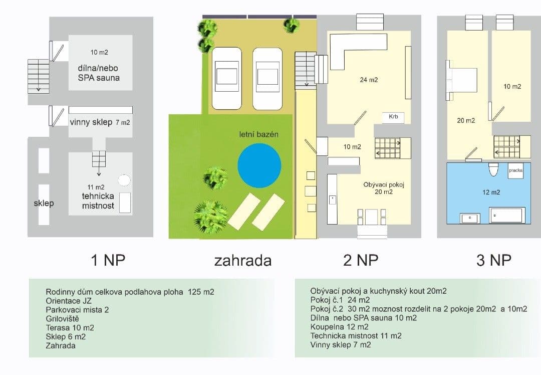 Predaj domu 125 m², pozemek 126 m², Tachlovice, Středočeský kraj Predaj domu 125 m², pozemek 126 m², Tachlovice, Středočeský kraj