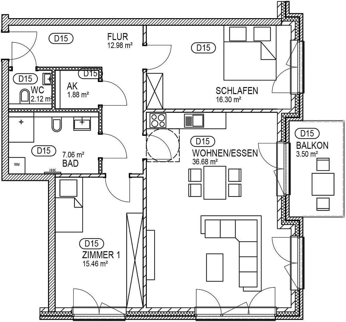 Predaj bytu 3-izbový 96 m², Reinbeker Redder 57a, Hamburg, Hamburg Predaj bytu 3-izbový 96 m², Reinbeker Redder 57a, Hamburg, Hamburg