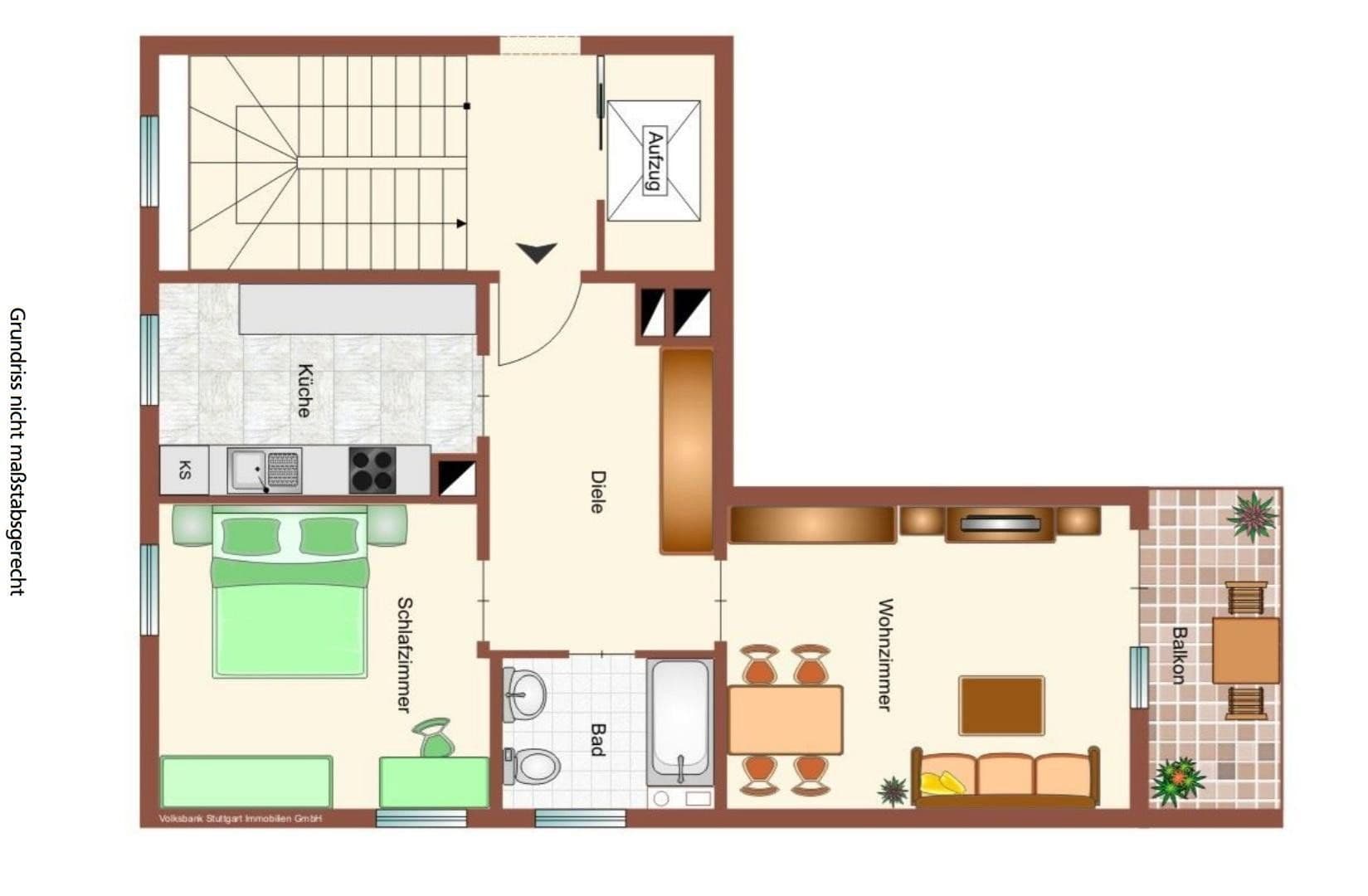 Predaj bytu 2-izbový 50 m², Stuttgart, Bádensko-Wurttembersko Predaj bytu 2-izbový 50 m², Stuttgart, Bádensko-Wurttembersko