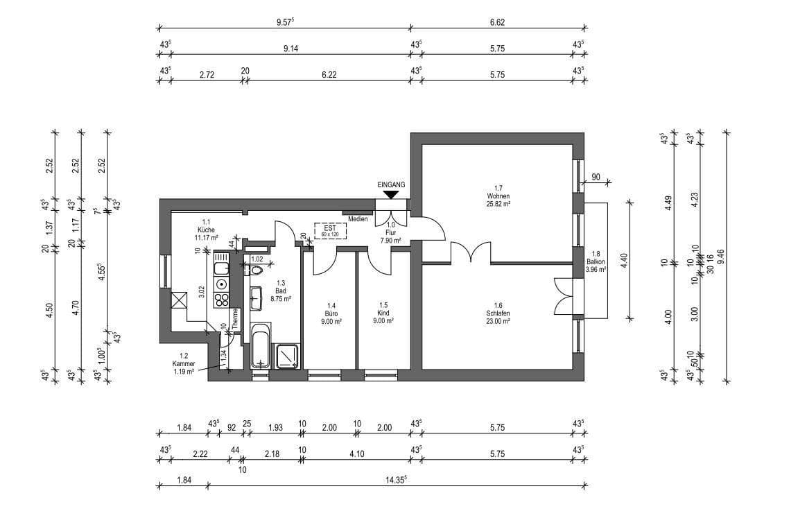 Predaj bytu 4-izbový 97 m², Treskowallee 56, Berlin, Berlín Predaj bytu 4-izbový 97 m², Treskowallee 56, Berlin, Berlín