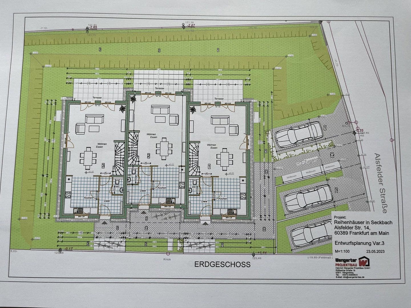Predaj domu 157 m², pozemek 257 m², Alsfelder Straße 14, Frankfurt -Seckbach, Hesensko Predaj domu 157 m², pozemek 257 m², Alsfelder Straße 14, Frankfurt -Seckbach, Hesensko