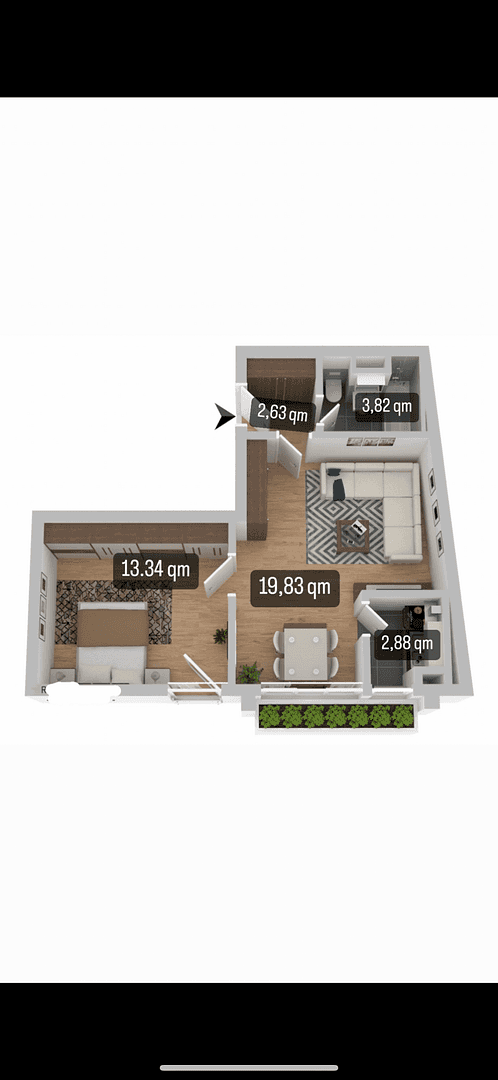 Predaj bytu 2-izbový 42 m², München, Bavorsko Predaj bytu 2-izbový 42 m², München, Bavorsko
