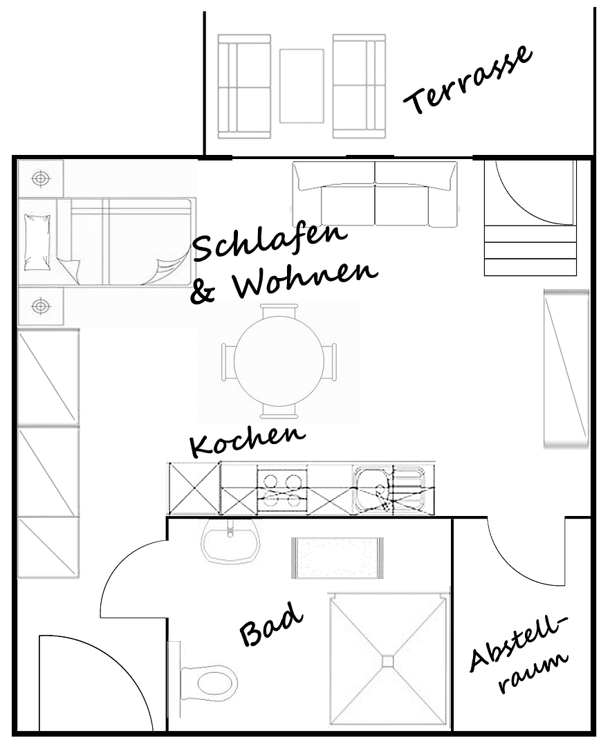 Prenájom bytu 1-izbový 52 m², Kiesstraße 65, Darmstadt, Hesensko Prenájom bytu 1-izbový 52 m², Kiesstraße 65, Darmstadt, Hesensko