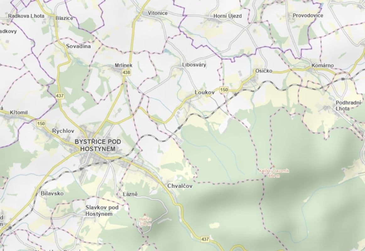 Predaj pozemku 802 m², Loukov, Zlínský kraj Predaj pozemku 802 m², Loukov, Zlínský kraj