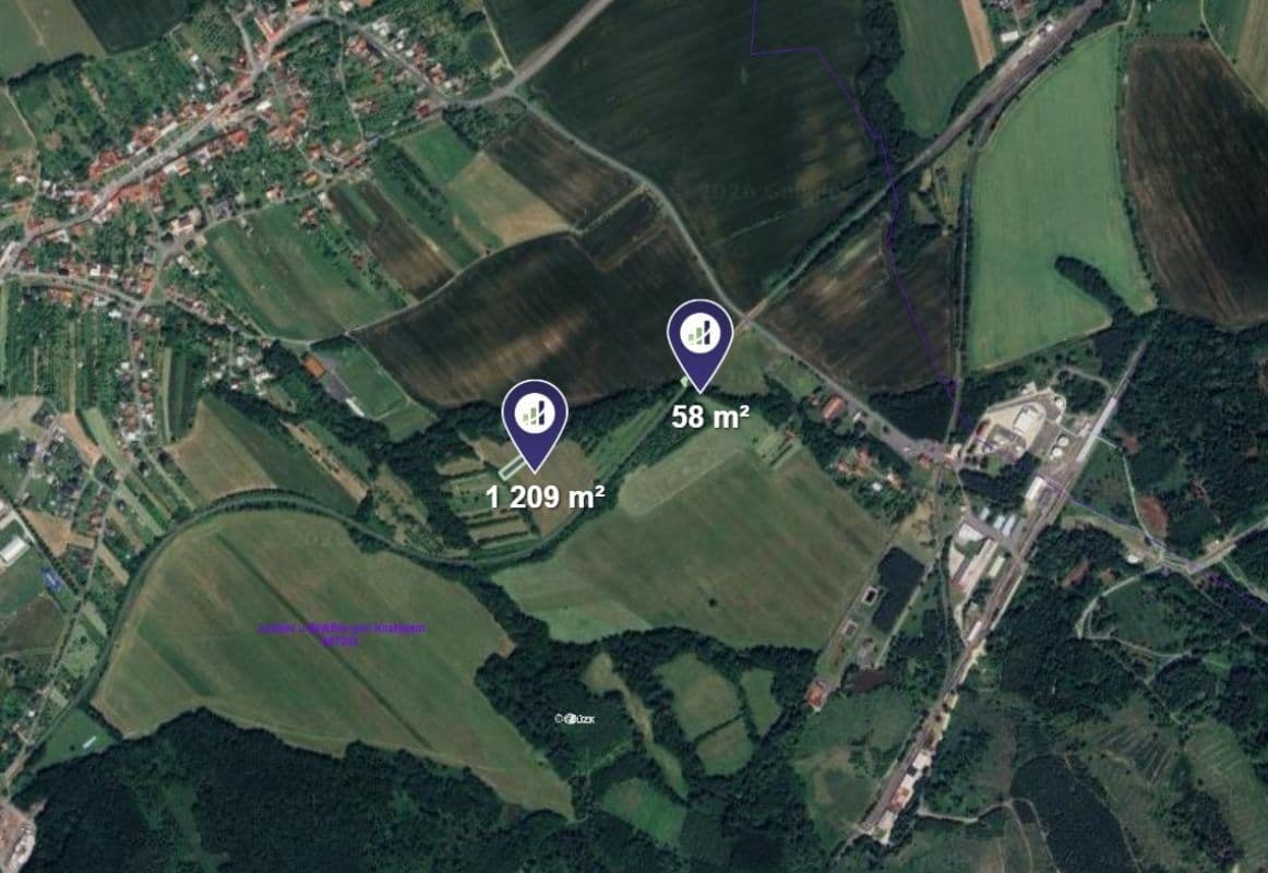Predaj pozemku 1.267 m², Loukov, Zlínský kraj Predaj pozemku 1.267 m², Loukov, Zlínský kraj