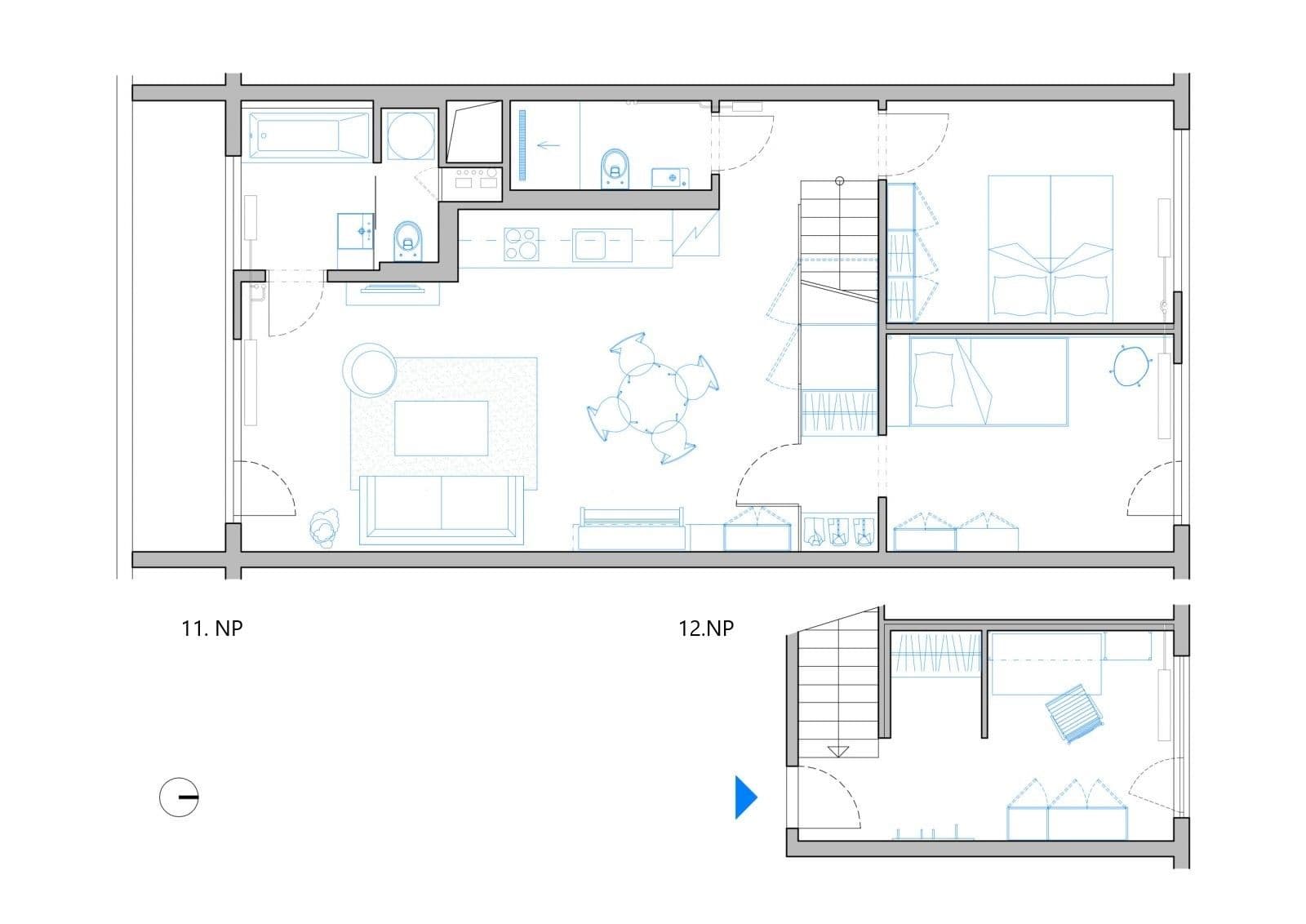 Predaj bytu 4-izbový 80 m², Hurbanova, Praha, Praha Predaj bytu 4-izbový 80 m², Hurbanova, Praha, Praha