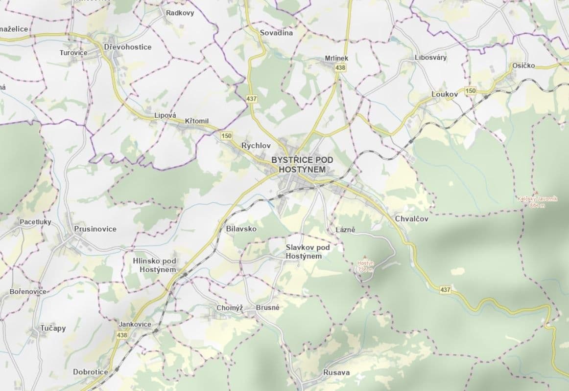 Predaj pozemku 6.057 m², Bystřice pod Hostýnem, Zlínský kraj Predaj pozemku 6.057 m², Bystřice pod Hostýnem, Zlínský kraj
