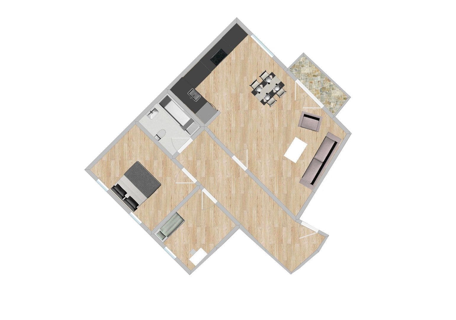 Prenájom bytu 3-izbový 80 m², Haselbrunner Str. 1, Plavno, Sasko Prenájom bytu 3-izbový 80 m², Haselbrunner Str. 1, Plavno, Sasko