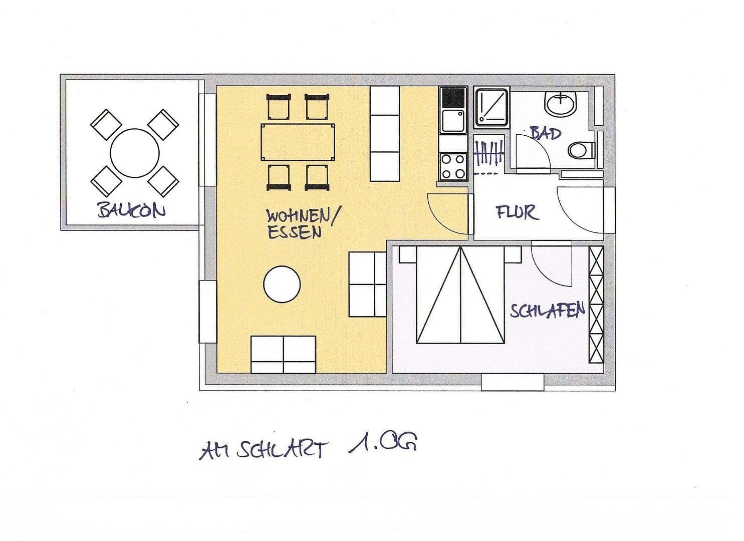 Predaj bytu 2-izbový 47 m², Bad Zwischenahn, Dolné Sasko Predaj bytu 2-izbový 47 m², Bad Zwischenahn, Dolné Sasko