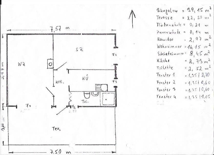 Predaj domu 33 m², pozemek 419 m², Langer Grund e.V. 23, Groß Lindow, Brandenbursko Predaj domu 33 m², pozemek 419 m², Langer Grund e.V. 23, Groß Lindow, Brandenbursko