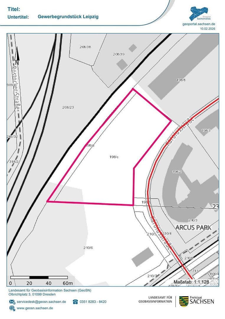 Predaj pozemku 7.600 m², Karolusstraße, Leipzig, Sasko Predaj pozemku 7.600 m², Karolusstraße, Leipzig, Sasko