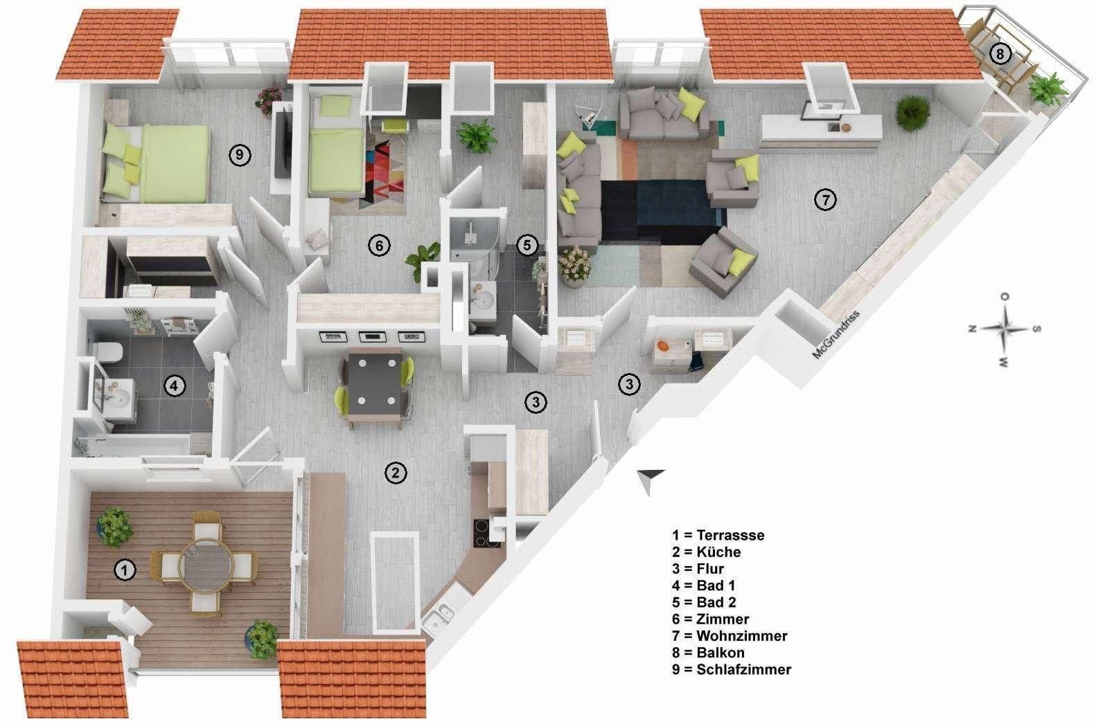 Predaj bytu 4-izbový 86 m², München, Bavorsko Predaj bytu 4-izbový 86 m², München, Bavorsko