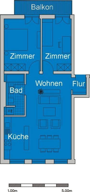 Predaj bytu 3-izbový 70 m², Köln, Severné Porýnie - Westfálsko Predaj bytu 3-izbový 70 m², Köln, Severné Porýnie - Westfálsko