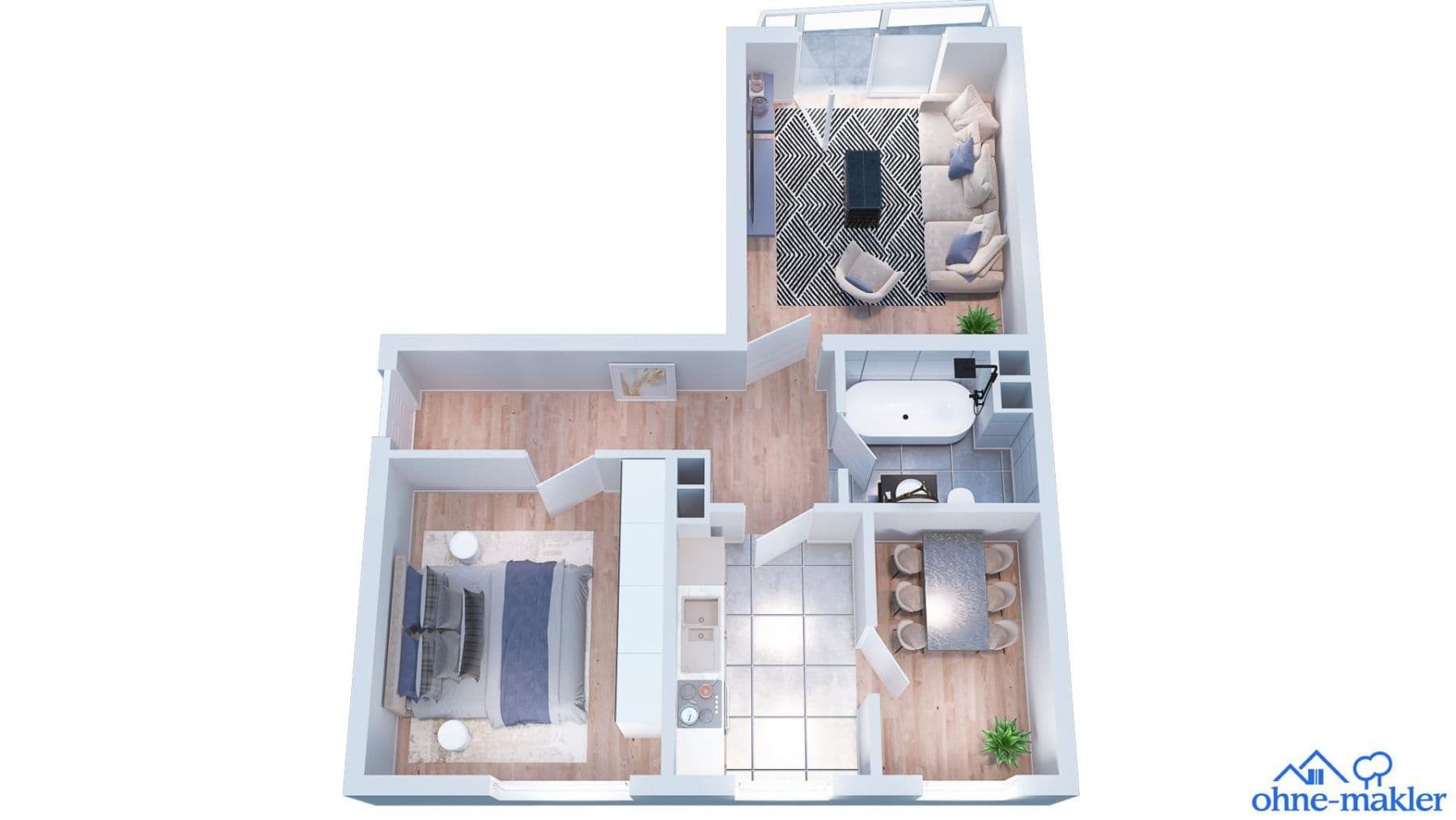 Predaj bytu 3-izbový 61 m², München, Bavorsko Predaj bytu 3-izbový 61 m², München, Bavorsko