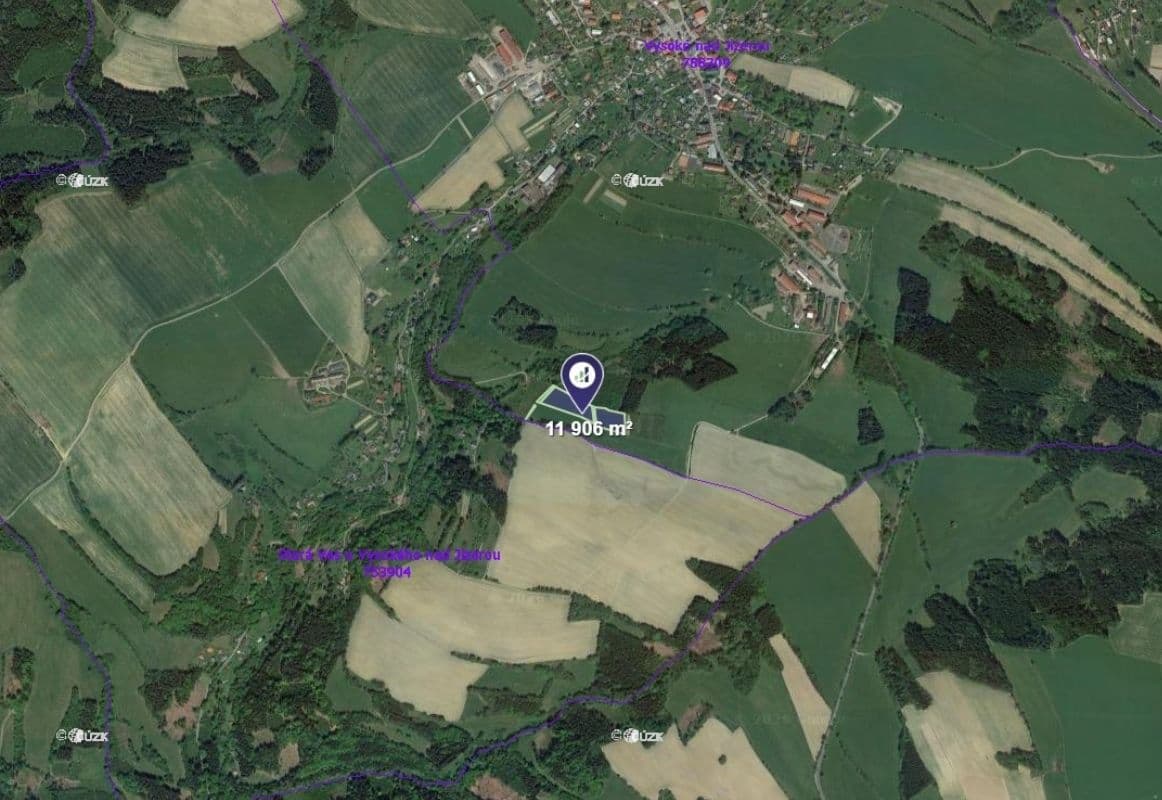 Predaj pozemku 744 m², Vysoké nad Jizerou, Liberecký kraj Predaj pozemku 744 m², Vysoké nad Jizerou, Liberecký kraj