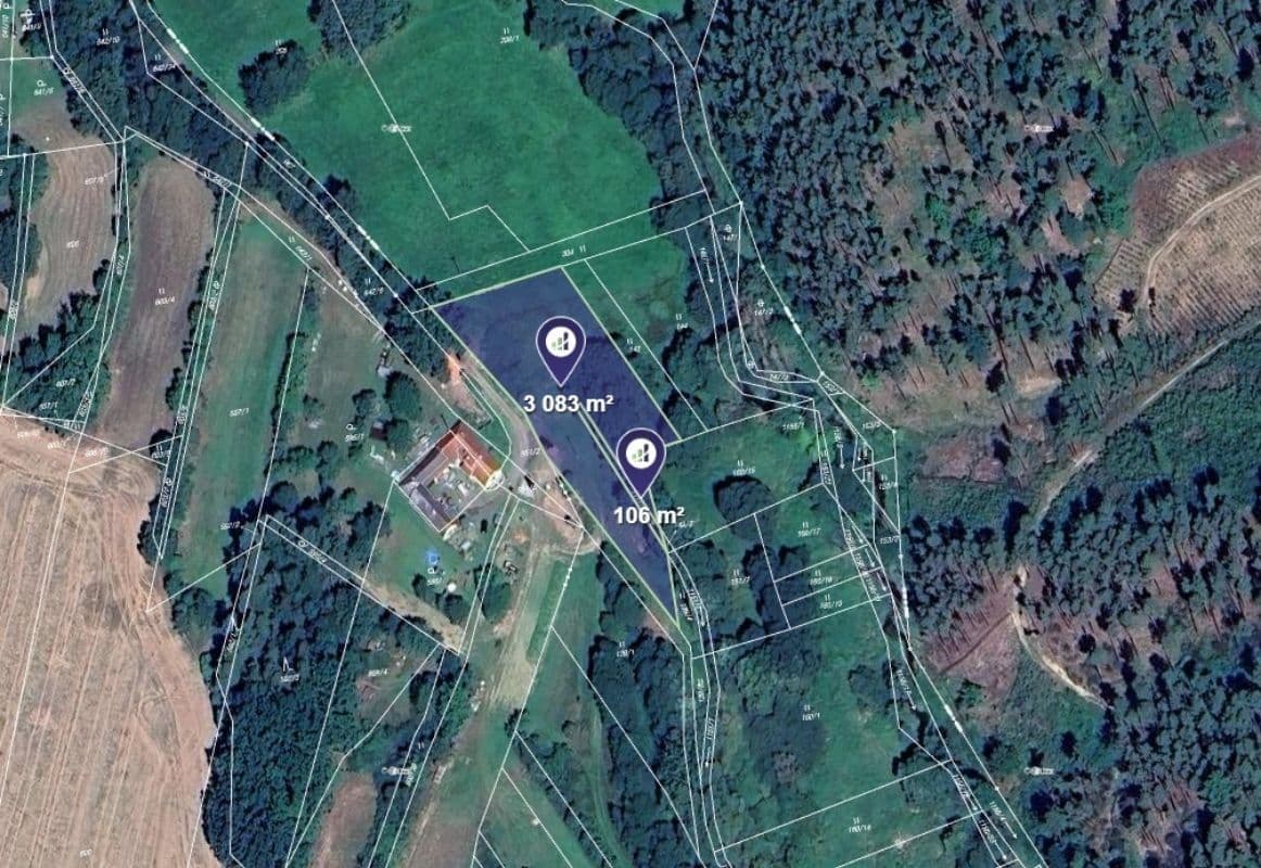 Predaj pozemku 2.126 m², Přešťovice, Jihočeský kraj Predaj pozemku 2.126 m², Přešťovice, Jihočeský kraj