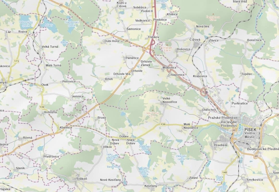 Predaj pozemku 2.126 m², Přešťovice, Jihočeský kraj Predaj pozemku 2.126 m², Přešťovice, Jihočeský kraj