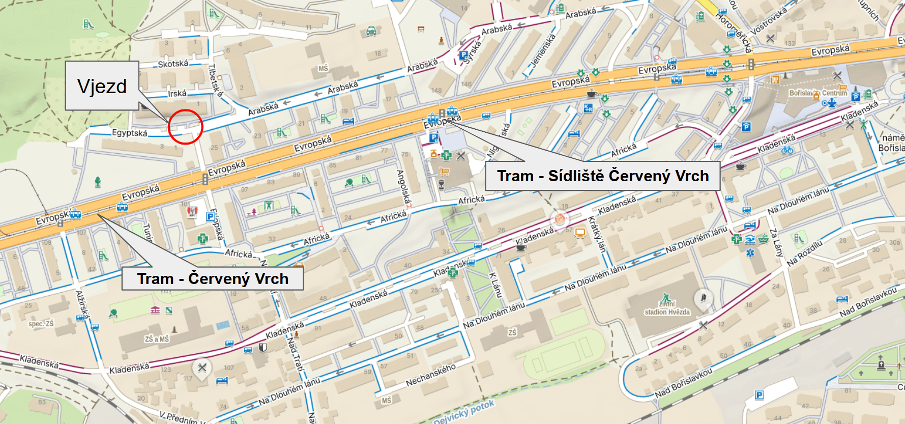 Prenájom garáže 15 m², Irská, Praha, Praha Prenájom garáže 15 m², Irská, Praha, Praha