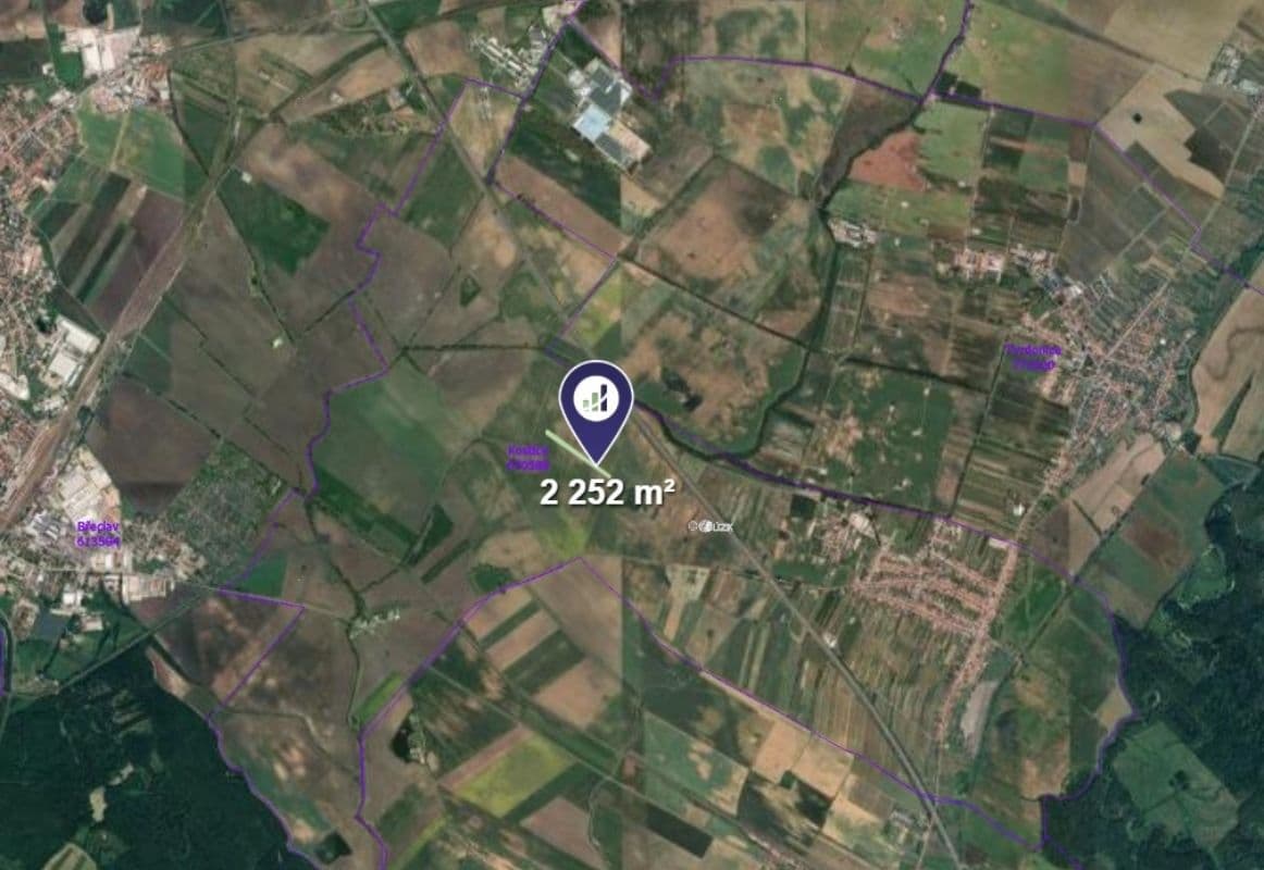 Predaj pozemku 2.252 m², Kostice, Jihomoravský kraj Predaj pozemku 2.252 m², Kostice, Jihomoravský kraj