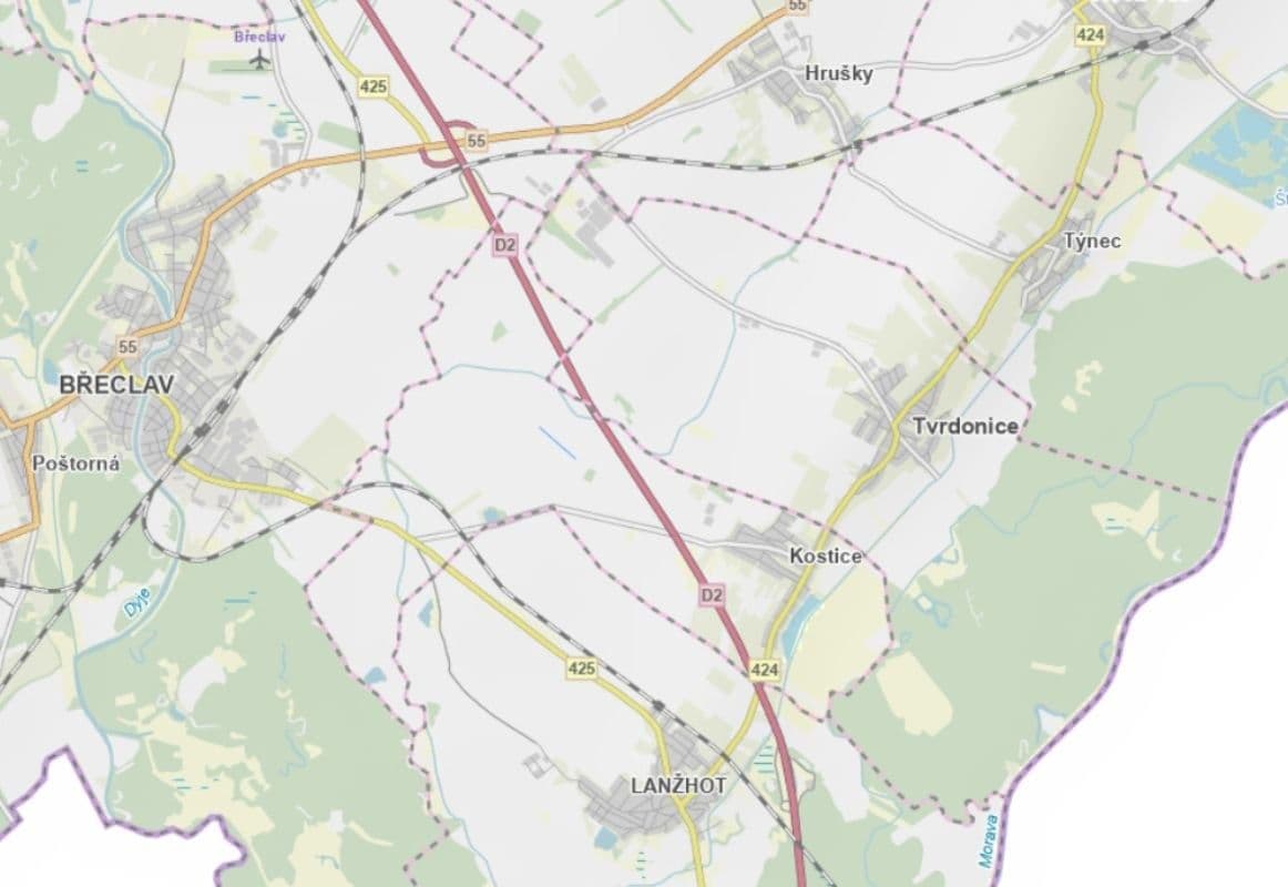 Predaj pozemku 2.252 m², Kostice, Jihomoravský kraj Predaj pozemku 2.252 m², Kostice, Jihomoravský kraj