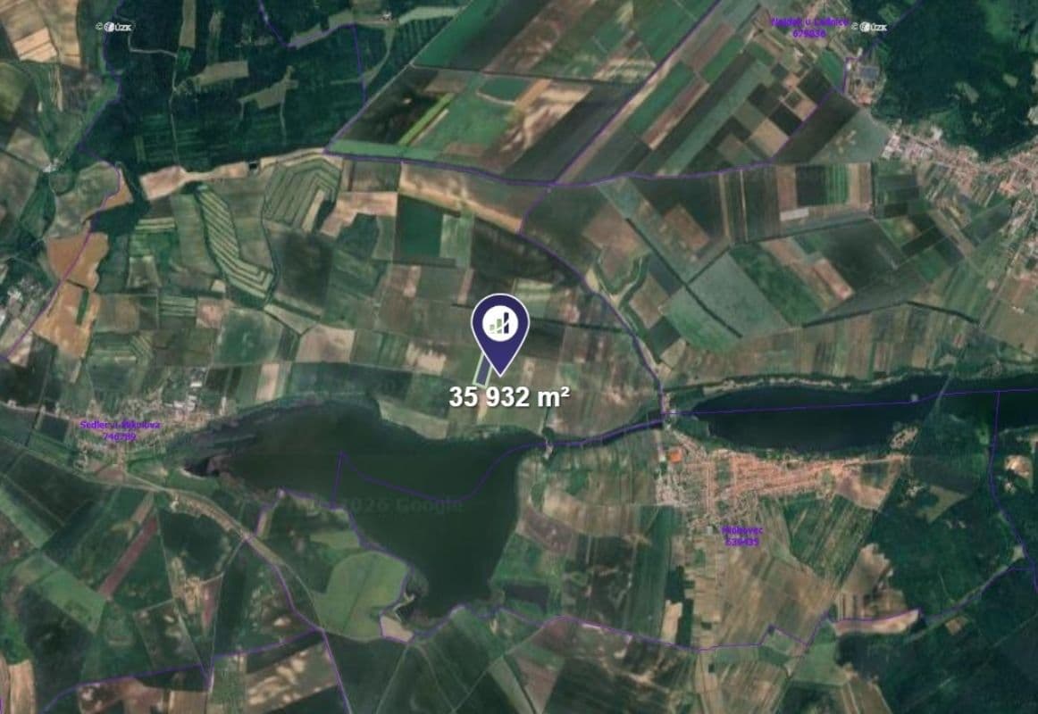 Predaj pozemku 35.932 m², Sedlec, Jihomoravský kraj Predaj pozemku 35.932 m², Sedlec, Jihomoravský kraj