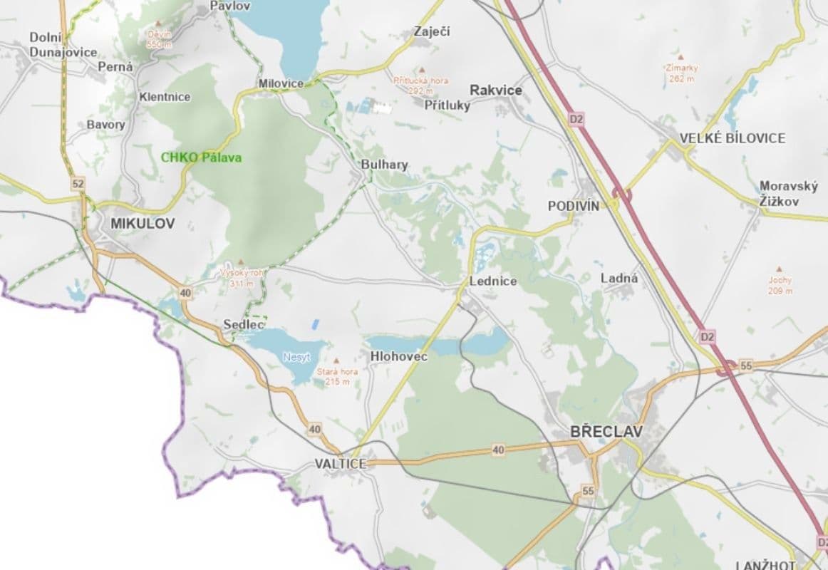 Predaj pozemku 35.932 m², Sedlec, Jihomoravský kraj Predaj pozemku 35.932 m², Sedlec, Jihomoravský kraj