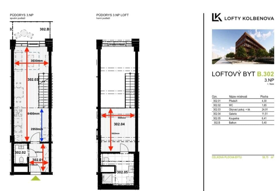 Predaj bytu 2-izbový 53 m², Kolbenova, Praha, Praha Predaj bytu 2-izbový 53 m², Kolbenova, Praha, Praha