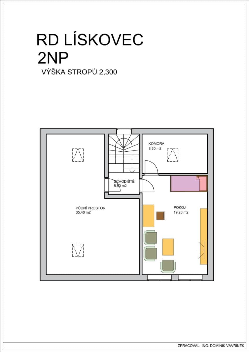 Predaj domu 180 m², pozemek 100 m², Koryčany, Zlínský kraj Predaj domu 180 m², pozemek 100 m², Koryčany, Zlínský kraj