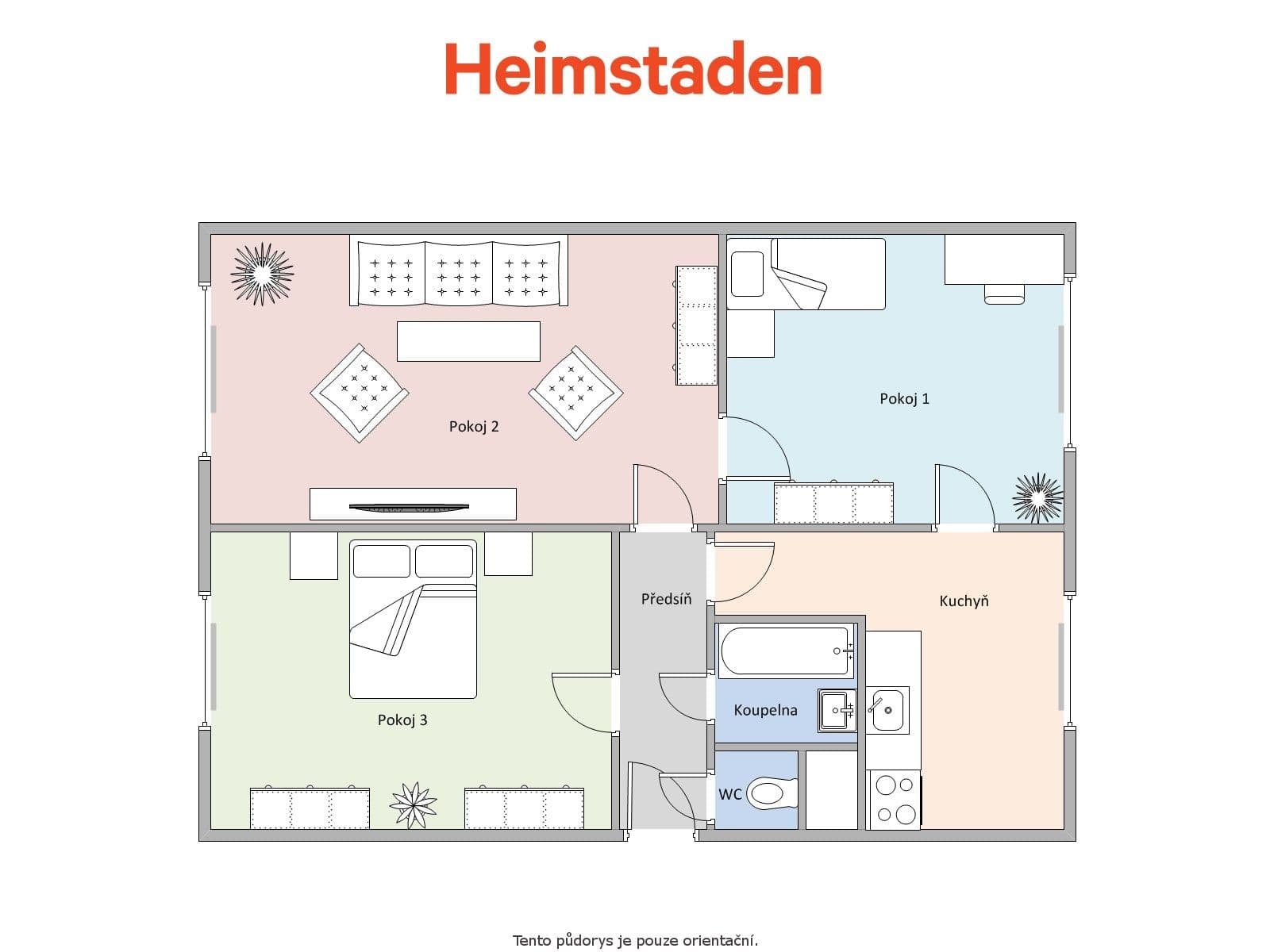 Prenájom bytu 3-izbový 68 m², 1. máje, Havířov, Moravskoslezský kraj Prenájom bytu 3-izbový 68 m², 1. máje, Havířov, Moravskoslezský kraj