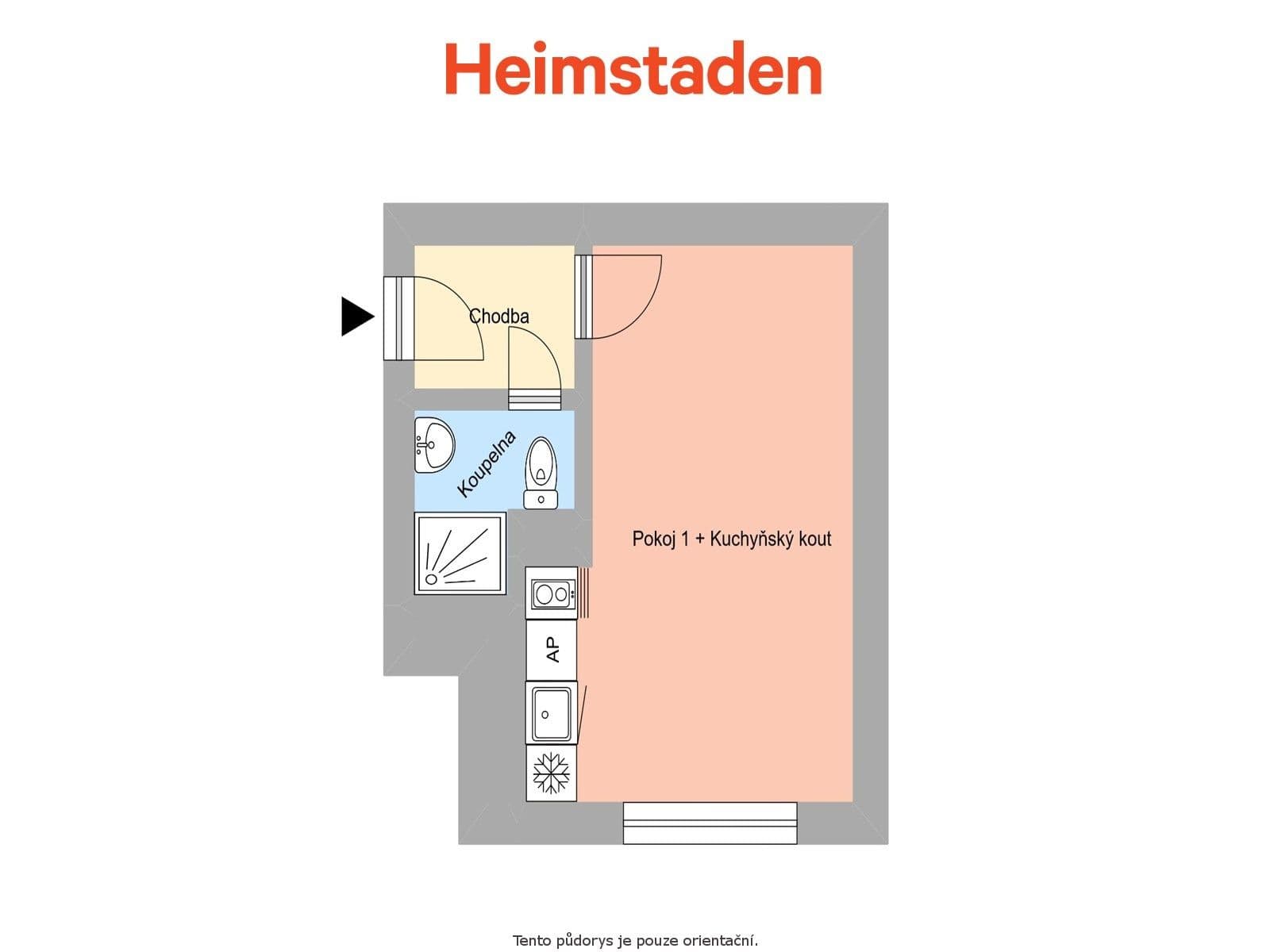 Prenájom bytu 1-izbový 21 m², Jožky Jabůrkové, Havířov, Moravskoslezský kraj Prenájom bytu 1-izbový 21 m², Jožky Jabůrkové, Havířov, Moravskoslezský kraj