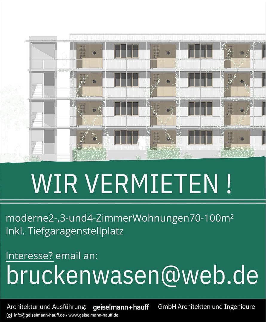 Prenájom bytu 3-izbový 84 m², Im Bruckenwasen 10, Plochingen, Bádensko-Wurttembersko Prenájom bytu 3-izbový 84 m², Im Bruckenwasen 10, Plochingen, Bádensko-Wurttembersko