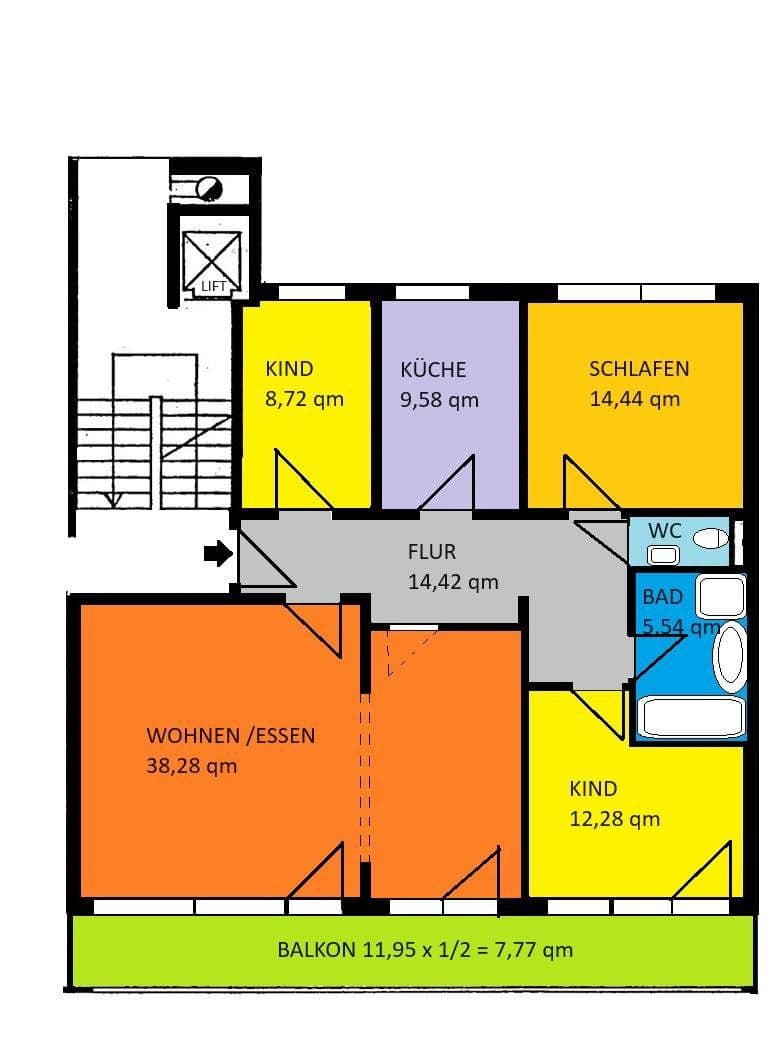 Predaj bytu 4-izbový 112 m², Schwibbogenplatz 2b, Augsburg, Bavorsko Predaj bytu 4-izbový 112 m², Schwibbogenplatz 2b, Augsburg, Bavorsko