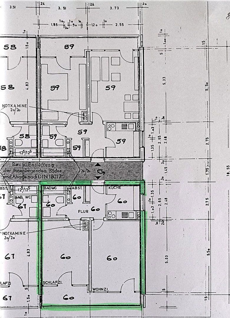 Predaj bytu 2-izbový 57 m², Schöpfstrasse 33, Nürnberg, Bavorsko Predaj bytu 2-izbový 57 m², Schöpfstrasse 33, Nürnberg, Bavorsko