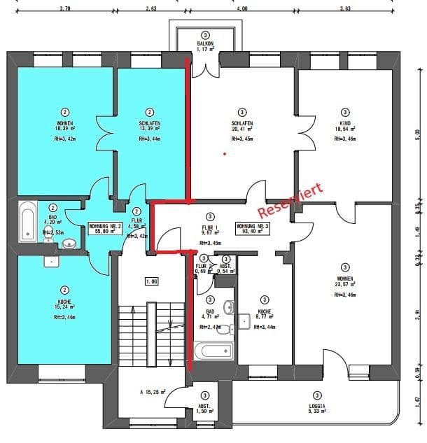 Predaj bytu 6-izbový 152 m², Wilhelm-Leuschner-Str. 40, Darmstadt, Hesensko Predaj bytu 6-izbový 152 m², Wilhelm-Leuschner-Str. 40, Darmstadt, Hesensko