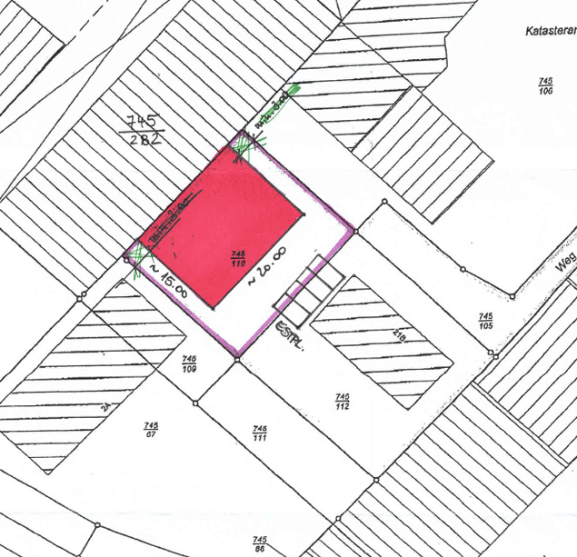 Predaj pozemku 582 m², Emmerstedter Str. 21, Helmstedt, Dolné Sasko Predaj pozemku 582 m², Emmerstedter Str. 21, Helmstedt, Dolné Sasko
