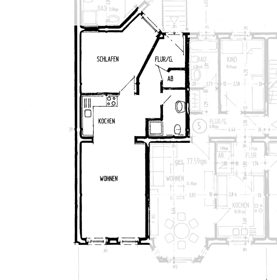 Prenájom bytu 2-izbový 44 m², Friesenstraße 57, Magdeburg, Sasko-Anhaltsko Prenájom bytu 2-izbový 44 m², Friesenstraße 57, Magdeburg, Sasko-Anhaltsko