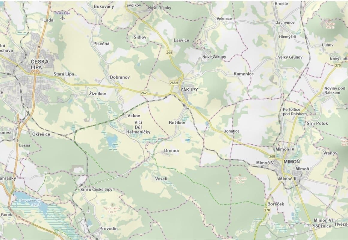 Predaj pozemku 4.791 m², Zákupy, Liberecký kraj Predaj pozemku 4.791 m², Zákupy, Liberecký kraj