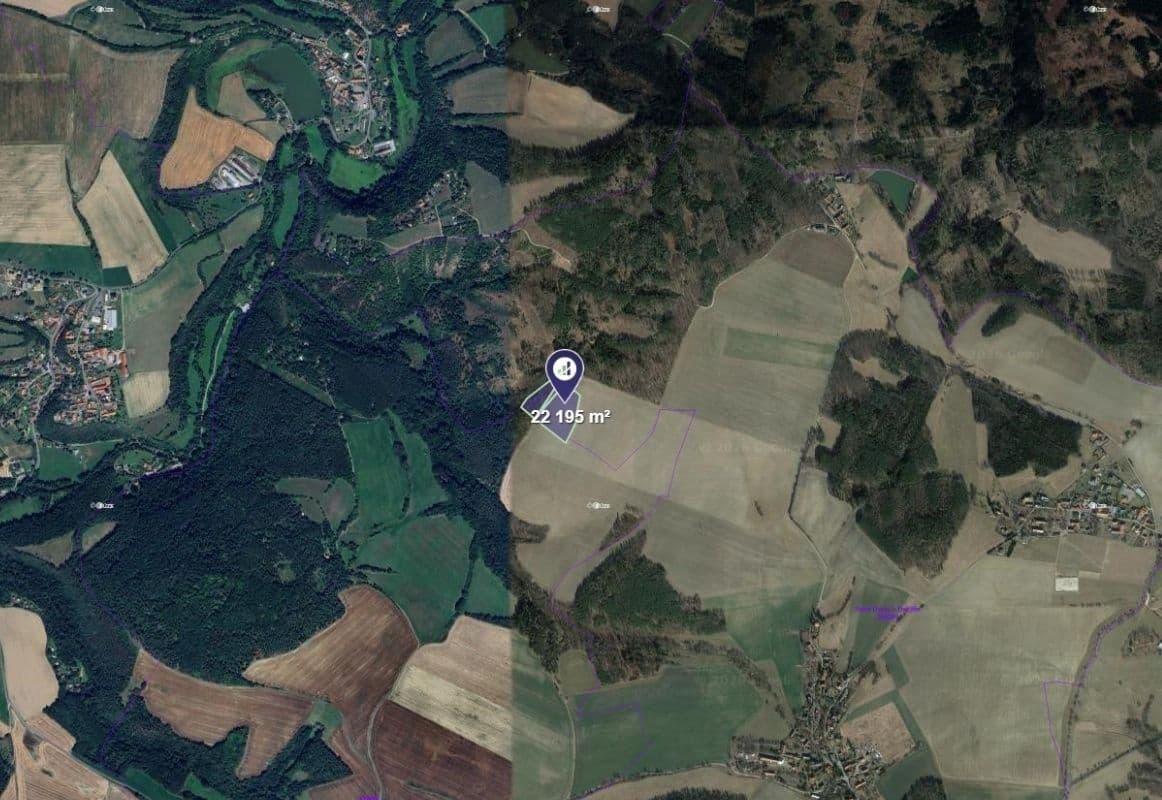 Predaj pozemku 5.549 m², Nové Dvory, Středočeský kraj Predaj pozemku 5.549 m², Nové Dvory, Středočeský kraj