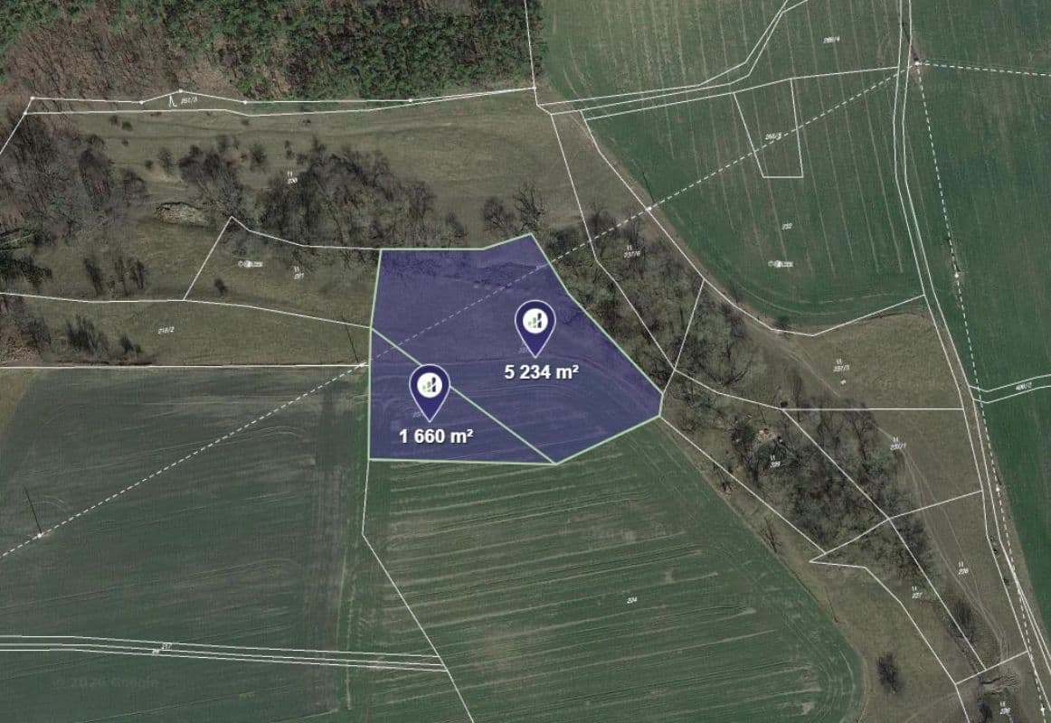 Predaj pozemku 1.724 m², Nové Dvory, Středočeský kraj Predaj pozemku 1.724 m², Nové Dvory, Středočeský kraj