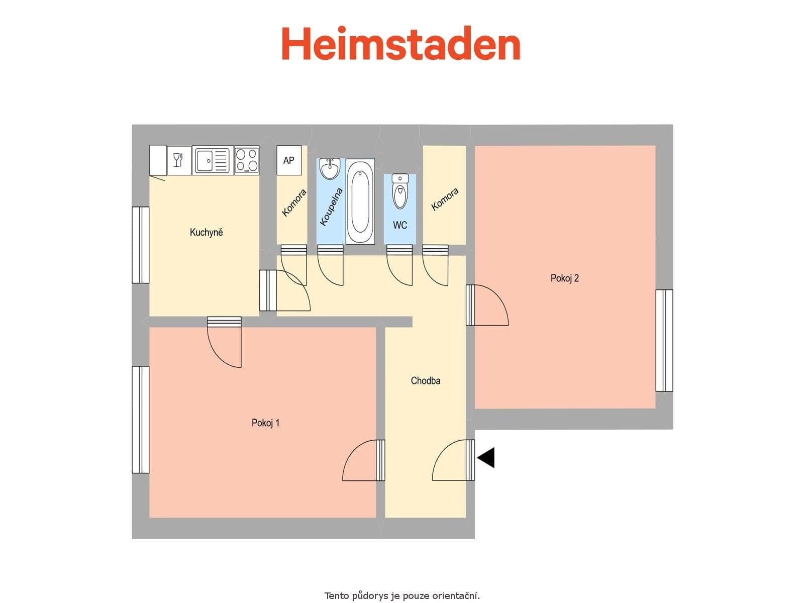 Prenájom bytu 2-izbový 57 m², Cihelní, Karviná, Moravskoslezský kraj Prenájom bytu 2-izbový 57 m², Cihelní, Karviná, Moravskoslezský kraj