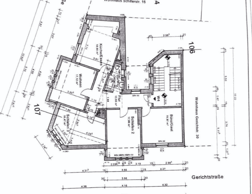 Predaj bytu 4-izbový 106 m², Gerichtstraße 32, Witten, Severné Porýnie - Westfálsko Predaj bytu 4-izbový 106 m², Gerichtstraße 32, Witten, Severné Porýnie - Westfálsko