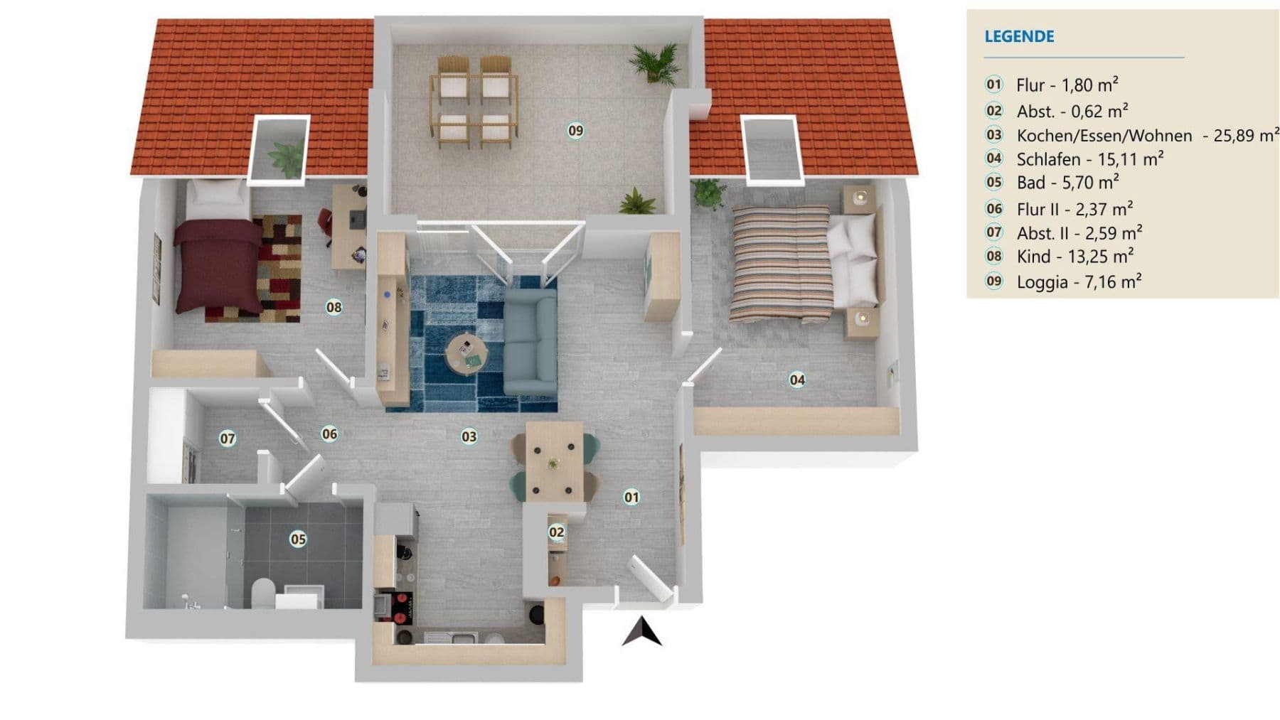 Prenájom bytu 3-izbový 75 m², Bahnstraße 78, Grevenbroich, Severné Porýnie - Westfálsko Prenájom bytu 3-izbový 75 m², Bahnstraße 78, Grevenbroich, Severné Porýnie - Westfálsko