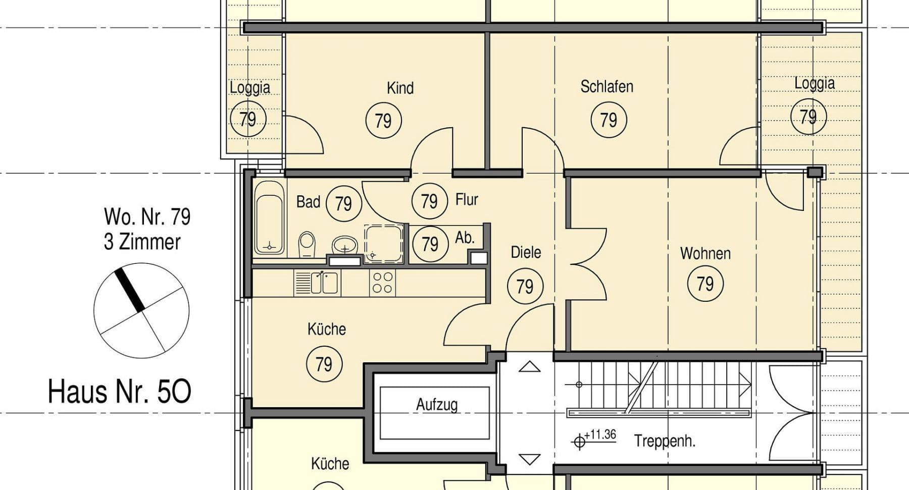 Predaj bytu 3-izbový 79 m², Hauptstraße 5/o, Berlin, Berlín Predaj bytu 3-izbový 79 m², Hauptstraße 5/o, Berlin, Berlín