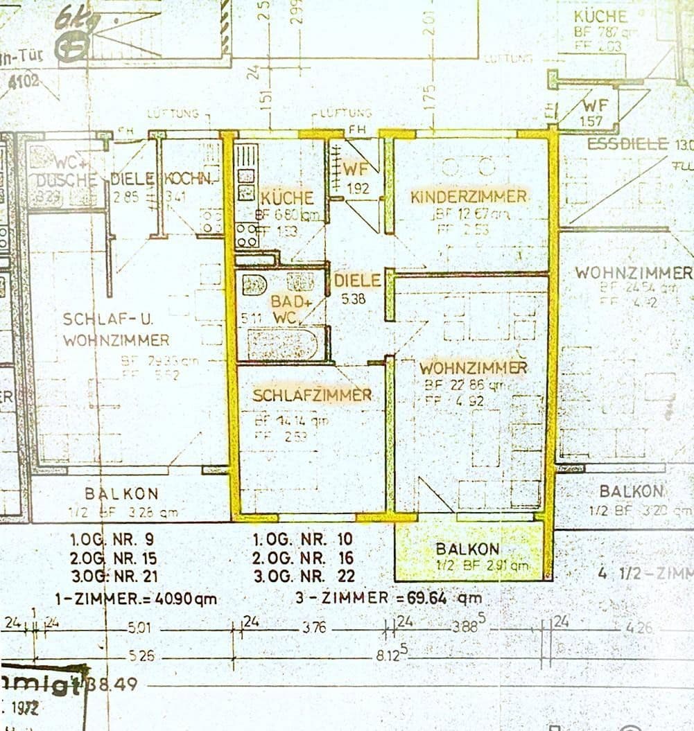 Predaj bytu 3-izbový 70 m², Erwin-Habold-Straße 1, Heilbronn, Bádensko-Wurttembersko Predaj bytu 3-izbový 70 m², Erwin-Habold-Straße 1, Heilbronn, Bádensko-Wurttembersko