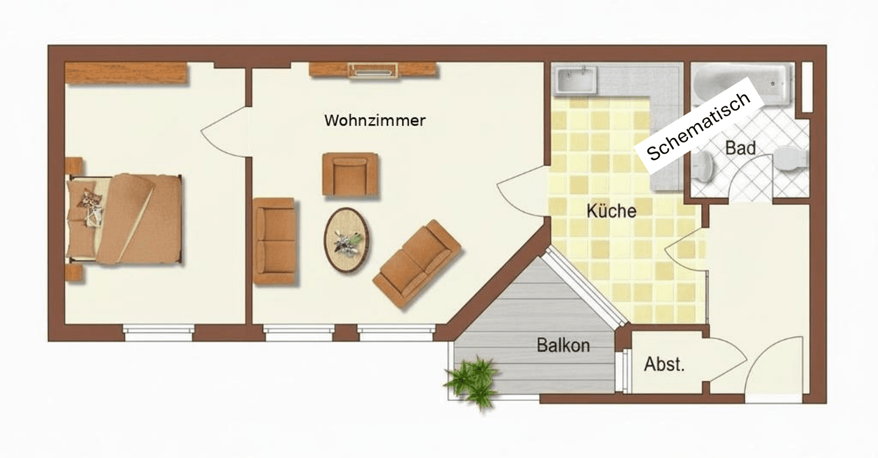Prenájom bytu 2-izbový 61 m², Immermannstraße 4, Magdeburg, Sasko-Anhaltsko Prenájom bytu 2-izbový 61 m², Immermannstraße 4, Magdeburg, Sasko-Anhaltsko