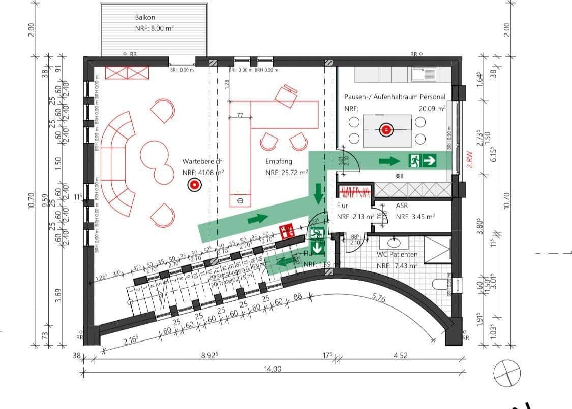 Prenájom kancelárie 550 m², Sankt Augustin, Severné Porýnie - Westfálsko Prenájom kancelárie 550 m², Sankt Augustin, Severné Porýnie - Westfálsko